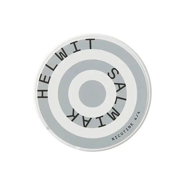 HELWIT 12mg Nicotine Pouches Salmiak - 20 Pouches - Smoking Products