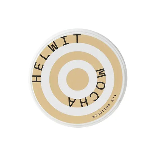 HELWIT 9mg Nicotine Pouches Mocha - 20 Pouches - Smoking Products