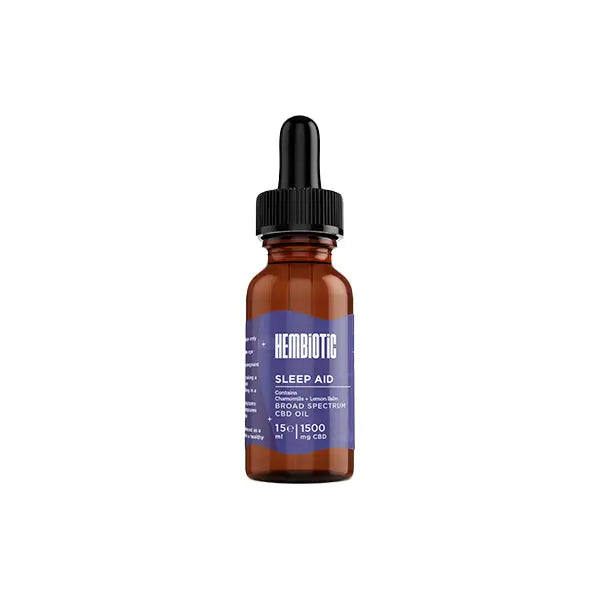 Hembiotic 1500mg Broad-Spectrum Functional CBD Oil - 15ml - CBD Products