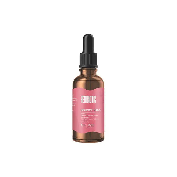 Hembiotic 2500mg Broad-Spectrum Bulk Functional CBD Oil - 50ml - CBD Products