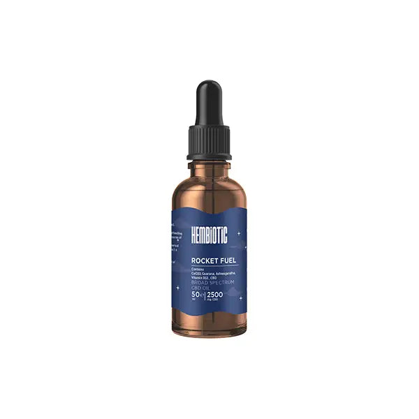 Hembiotic 2500mg Broad-Spectrum Bulk Functional CBD Oil - 50ml - CBD Products
