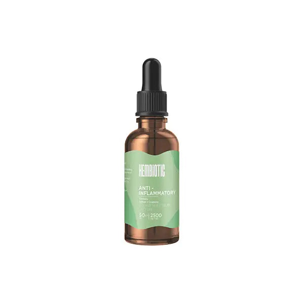 Hembiotic 2500mg Broad-Spectrum Bulk Functional CBD Oil - 50ml - CBD Products