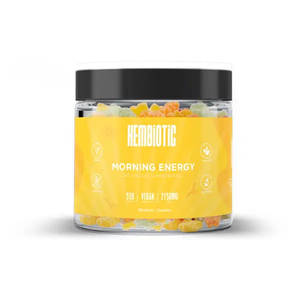 Hembiotic 2750mg Bulk Functional CBD Gummy Bears 550g CBD Products
