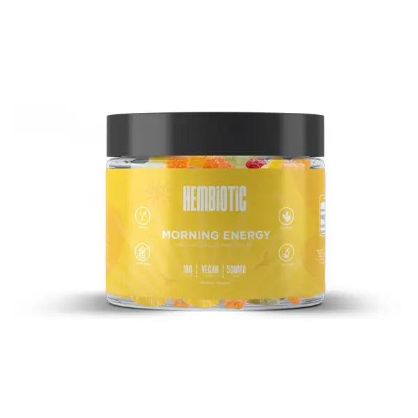 Hembiotic 500mg Functional CBD Gummy Bears - 100g - CBD Products