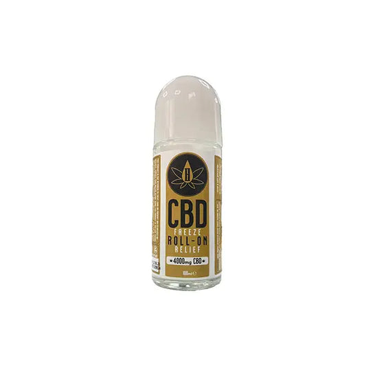 HEMPHASIZE CBD 4000mg Freeze Roll On Relief - 100ml - CBD Products
