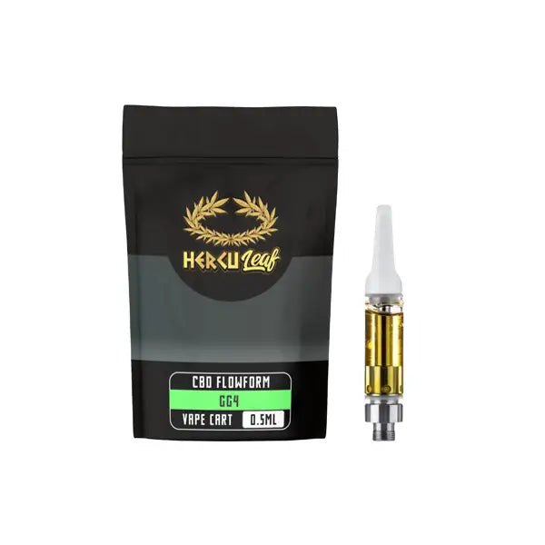HercuLeaf 450mg CBD Vape Cartridge 0.5ml - CBD Products