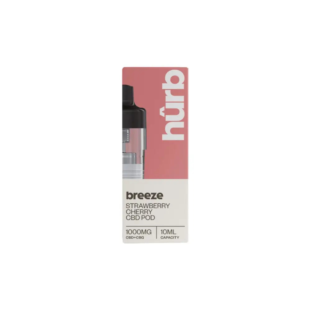 Hurb Breeze CBD 1000mg Pre filled Pod 10ml CBD Products