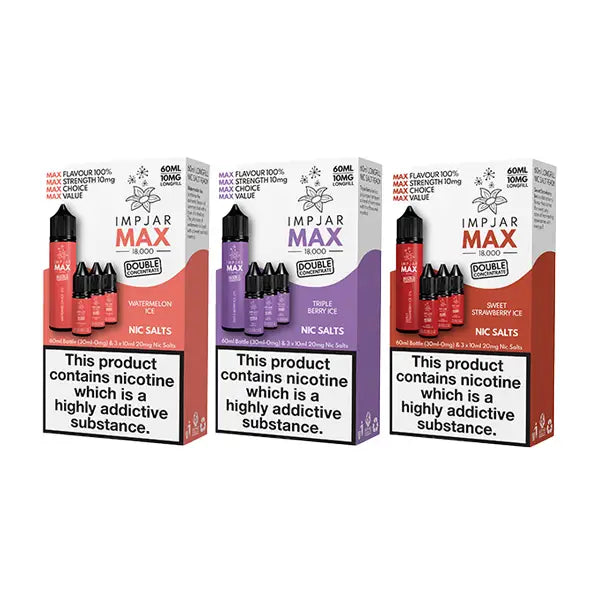 Imp Jar Max 60ml Longfill Includes 3x 20mg Nic Salts - Vaping Products