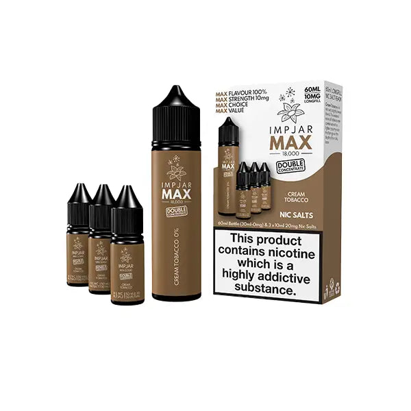 Imp Jar Max 60ml Longfill Includes 3x 20mg Nic Salts - Vaping Products