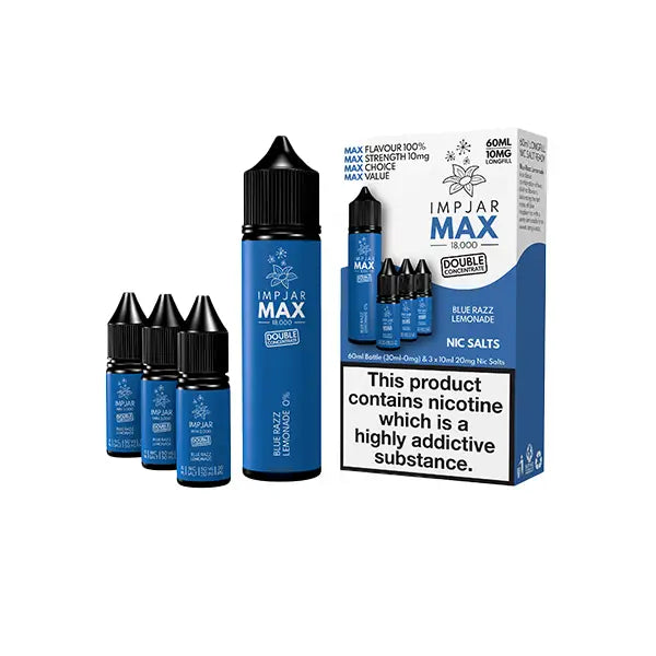 Imp Jar Max 60ml Longfill Includes 3x 20mg Nic Salts - Vaping Products
