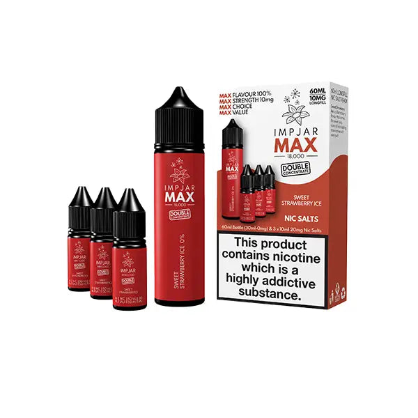 Imp Jar Max 60ml Longfill Includes 3x 20mg Nic Salts - Vaping Products