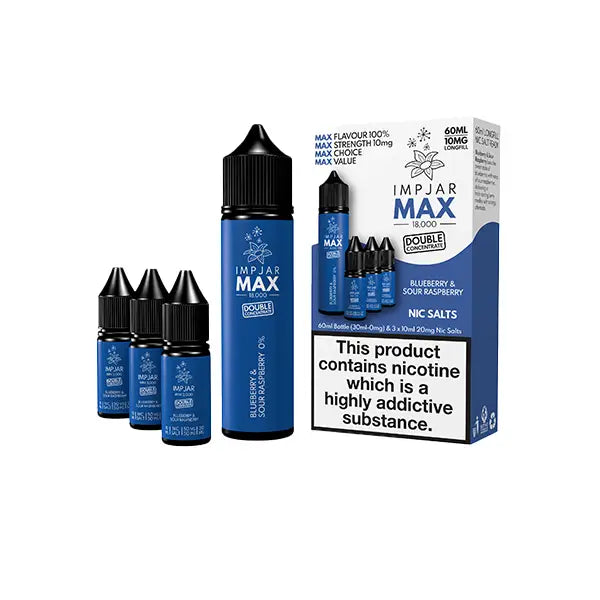 Imp Jar Max 60ml Longfill Includes 3x 20mg Nic Salts - Vaping Products
