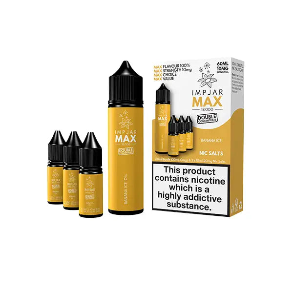 Imp Jar Max 60ml Longfill Includes 3x 20mg Nic Salts - Vaping Products