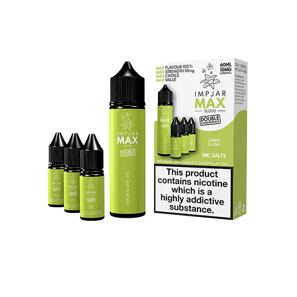 Imp Jar Max 60ml Longfill Includes 3x 20mg Nic Salts - Vaping Products