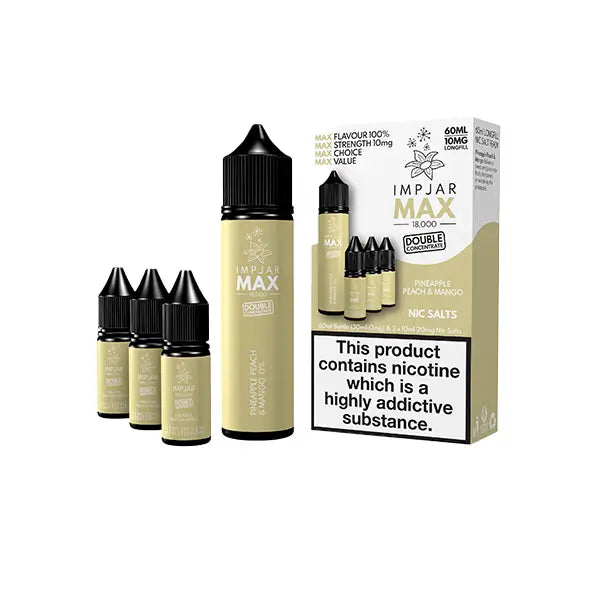 Imp Jar Max 60ml Longfill Includes 3x 20mg Nic Salts - Vaping Products