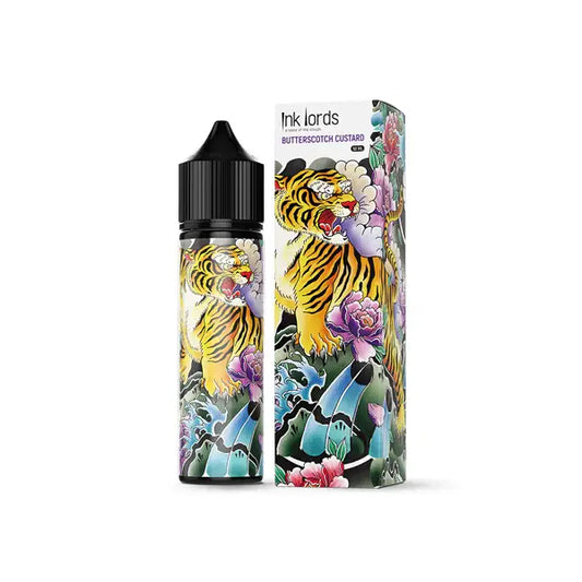 Ink Lords By Airscream 50ml Shortfill 0mg (70VG/30PG) - Butterscotch Custard - Vaping Products