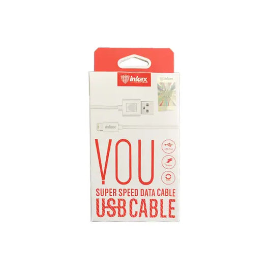 Inkax VOU Super Speed Data USB I-Phone Cable Cable 1M - CK13 - Vaping Products