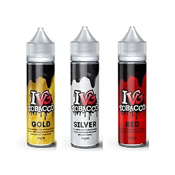 IVG Tobacco 0MG 50ml Shortfill (70VG/30PG) - Red - Vaping Products