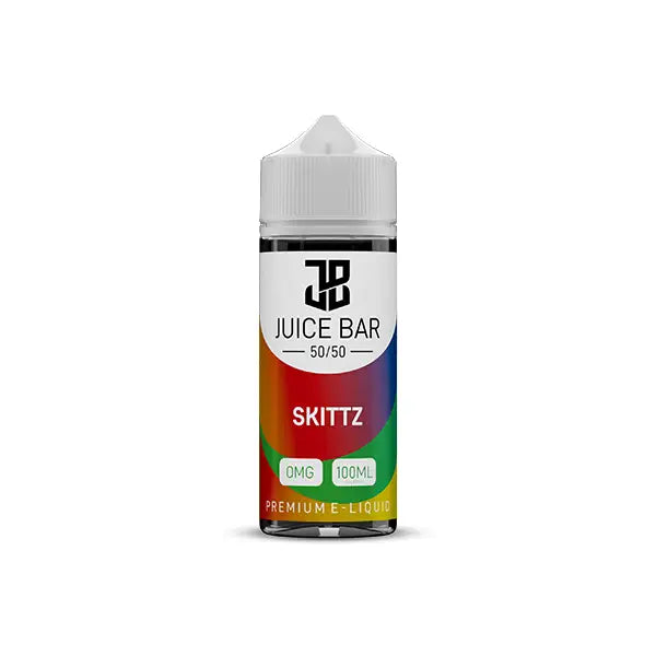 Juice Bar 100ml Shortfill 0mg (50VG/50PG) - Vaping Products