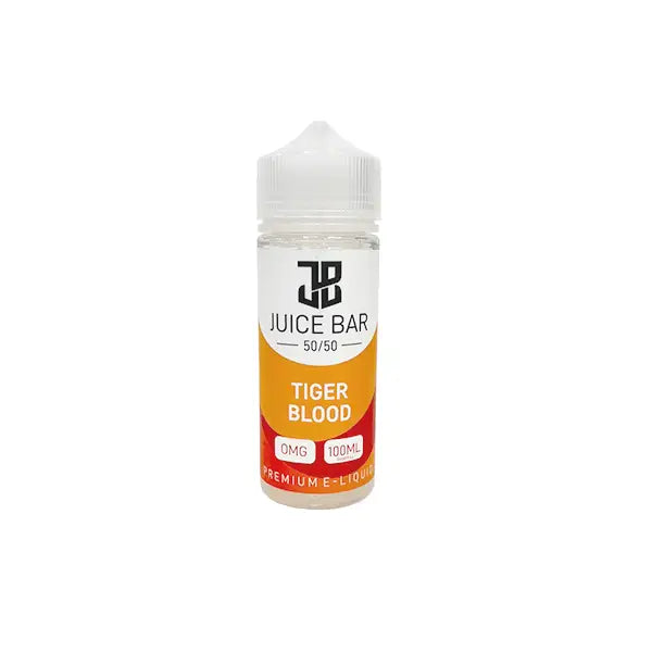 Juice Bar 100ml Shortfill 0mg (50VG/50PG) - Vaping Products
