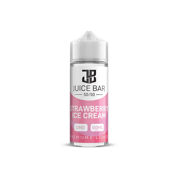 Juice Bar 100ml Shortfill 0mg (50VG/50PG) - Vaping Products