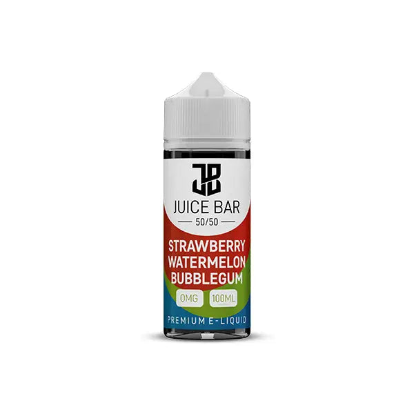 Juice Bar 100ml Shortfill 0mg (50VG/50PG) - Vaping Products