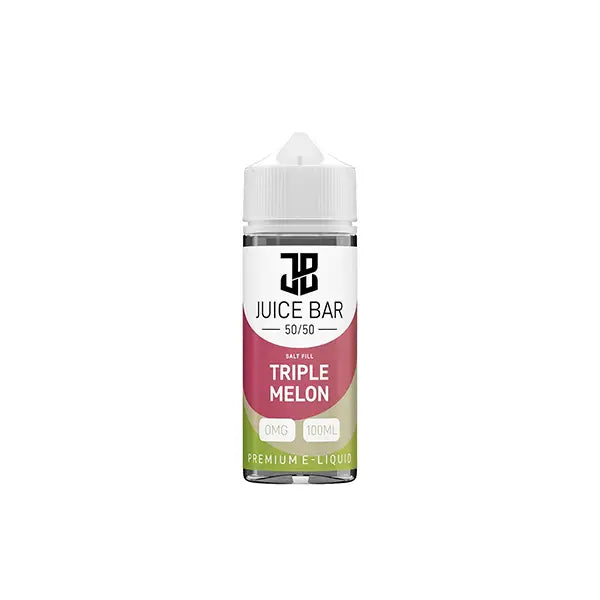 Juice Bar 100ml Shortfill 0mg (50VG/50PG) - Vaping Products