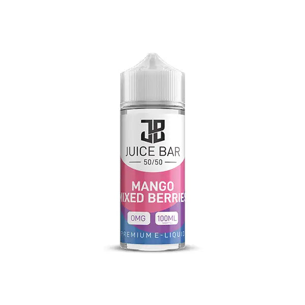 Juice Bar 100ml Shortfill 0mg (50VG/50PG) - Vaping Products