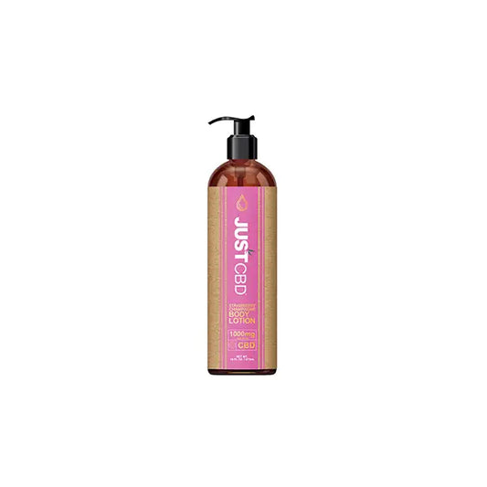 Just CBD 1000mg Body Lotion - 473ml - Strawberry Champagne - CBD Products