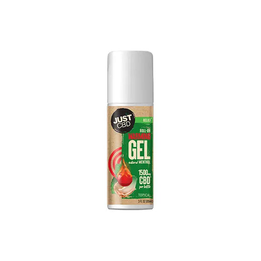 Just CBD 1500mg Roll-On Heat Cream - 89ml - CBD Products