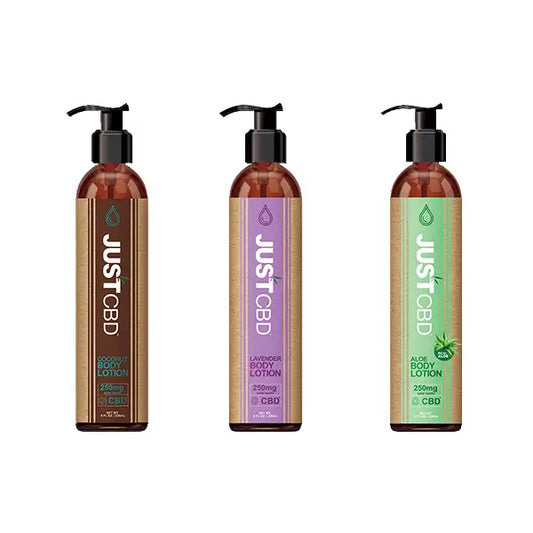 Just CBD 250mg Body Lotion - 236ml - Strawberry Champagne - CBD Products