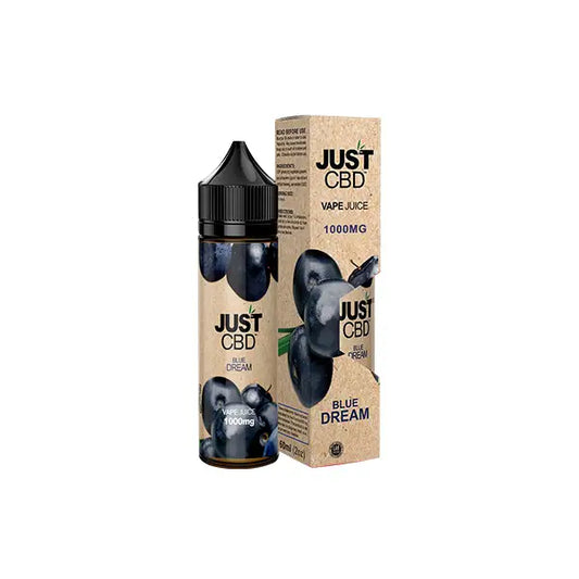 Just CBD 3000mg Vape Juice - 60ml - Blue Dreams - CBD Products