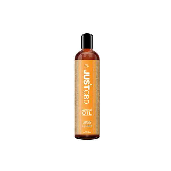 Just CBD 500mg Massage Oil - 118ml - CBD Products