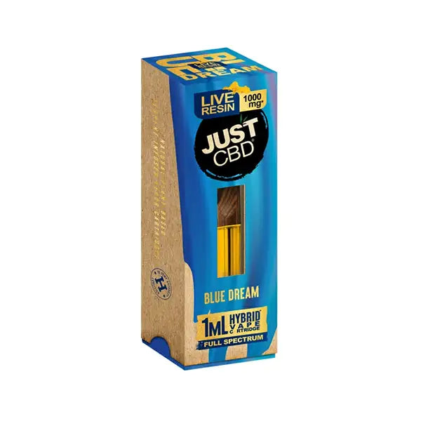 Just CBD Full Spectrum Live Resin 1000mg Signature Cartridges - 1ml - CBD Products