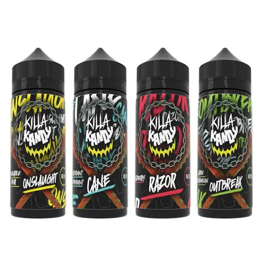 Killa Kandy 100ml Shortfill 0mg (80VG/20PG) - Blitz - Vaping Products
