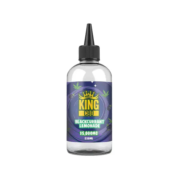 King CBD 15,000mg CBD E-liquid 250ml (BUY 1 GET 1 FREE) - Blackcurrant Lemonade - Vaping Products