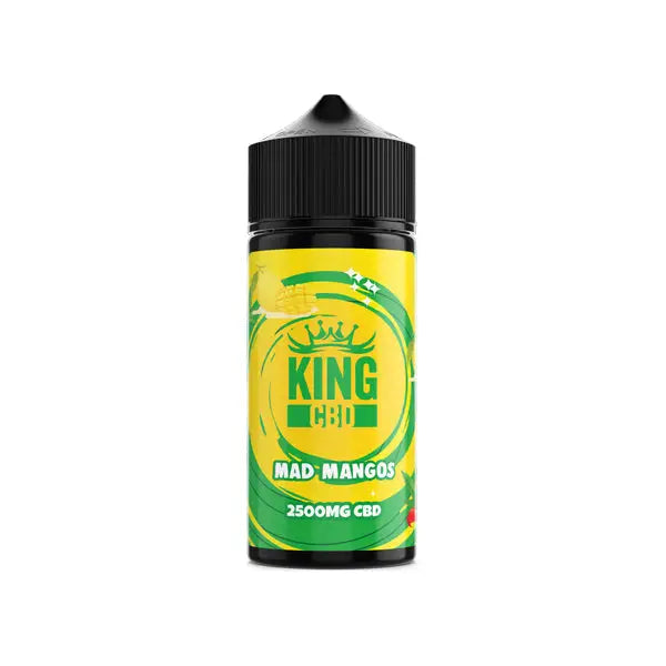 King CBD 2500mg CBD E-liquid 120ml (BUY 1 GET 1 FREE) - Vaping Products