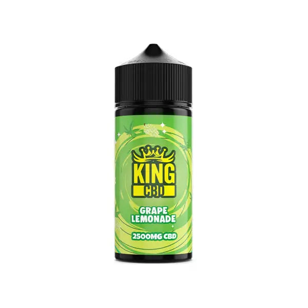 King CBD 2500mg CBD E-liquid 120ml (BUY 1 GET 1 FREE) - Vaping Products