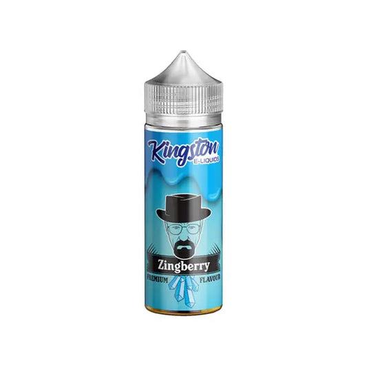 Kingston 120ml Shortfill 0mg (70VG/30PG) - Zingberry - Vaping Products