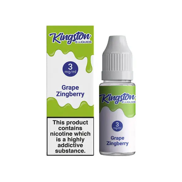 Kingston 3mg 10ml E-liquids (50VG/50PG) - Vaping Products