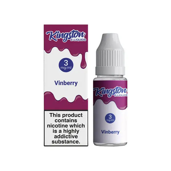 Kingston 3mg 10ml E-liquids (50VG/50PG) - Vaping Products