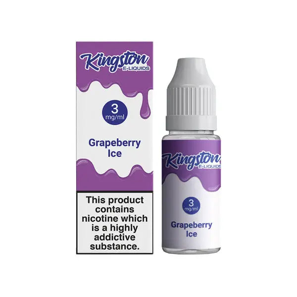 Kingston 3mg 10ml E-liquids (50VG/50PG) - Vaping Products