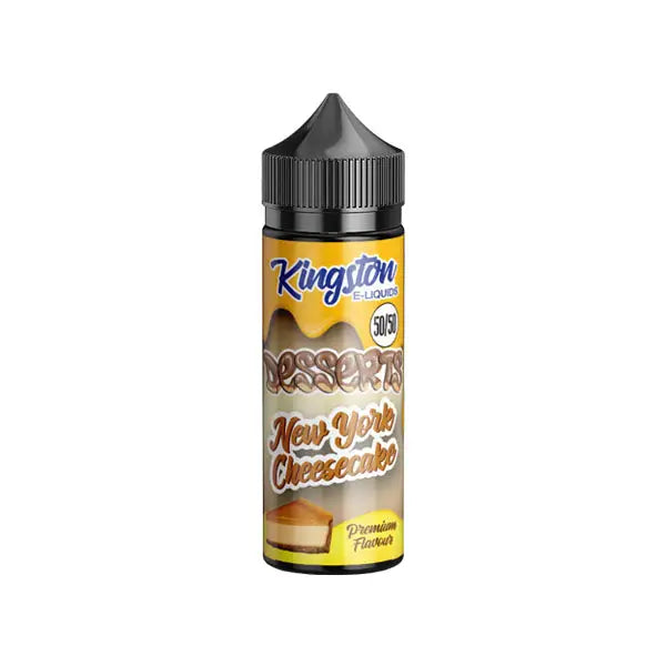 Kingston Desserts 120ml Shortfill 0mg (50VG/50PG) - Vaping Products