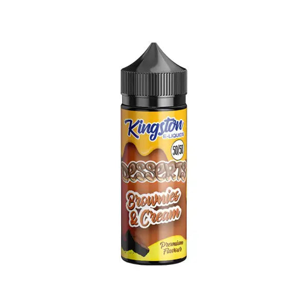 Kingston Desserts 120ml Shortfill 0mg (50VG/50PG) - Vaping Products