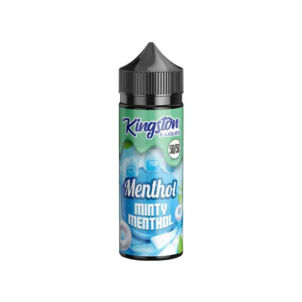 Kingston Menthol 120ml Shortfill 0mg (50VG/50PG) Vaping Products