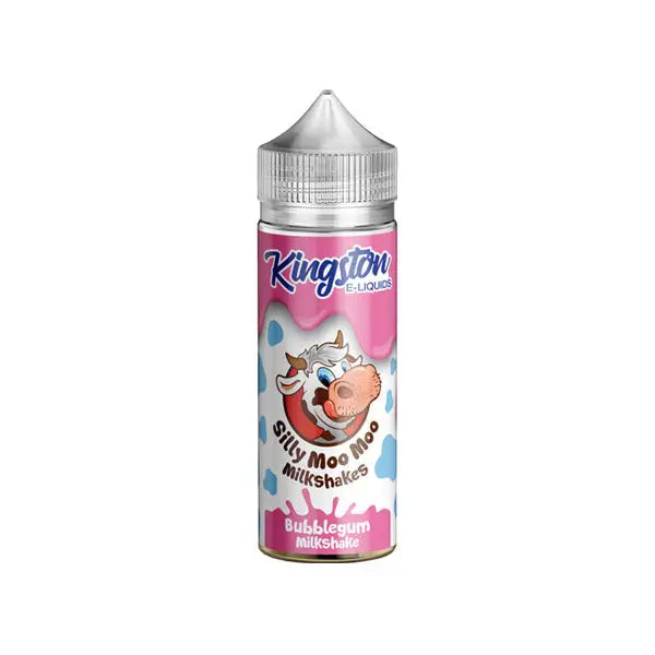 Kingston Silly Moo Moo Milkshakes 120ml Shortfill 0mg (70VG/30PG) - Vaping Products