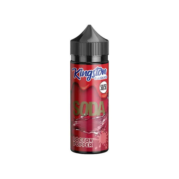 Kingston Soda 120ml Shortfill 0mg (50VG/50PG) - Doctor Popper - Vaping Products