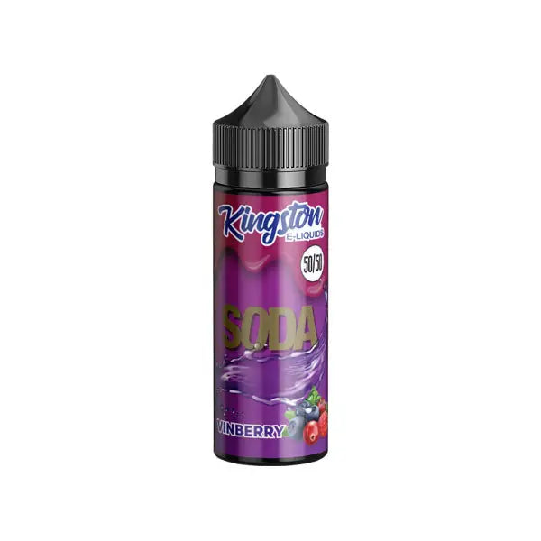 Kingston Soda 120ml Shortfill 0mg (50VG/50PG) - Vaping Products