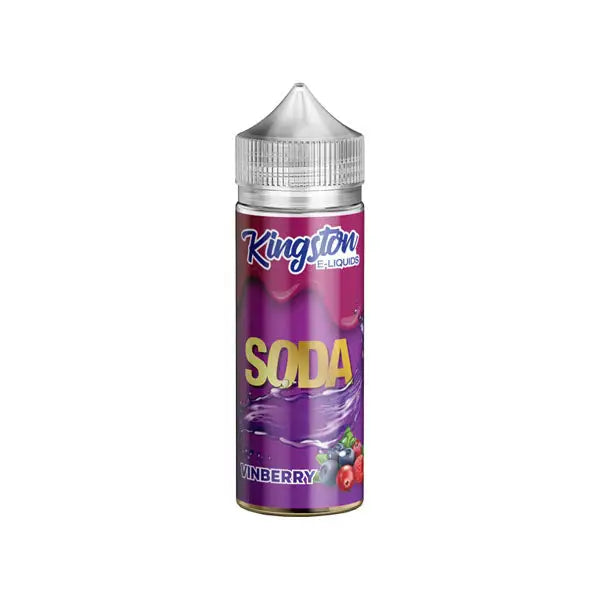Kingston Soda 120ml Shortfill 0mg (70VG/30PG) - Vaping Products