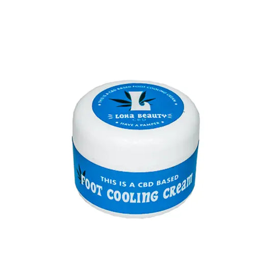Loxa Beauty 1000mg CBD Foot Cooling Cream - 100ml - CBD Products